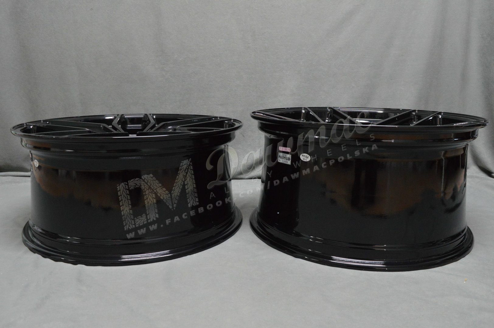 Veemann VC03 20" 9J ET35 + 10J ET45 5x120 Gloss Black - obrazek 9