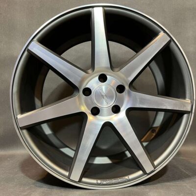 Vossen CV7 20" 9J ET25 5x112 Matte Graphite Machined