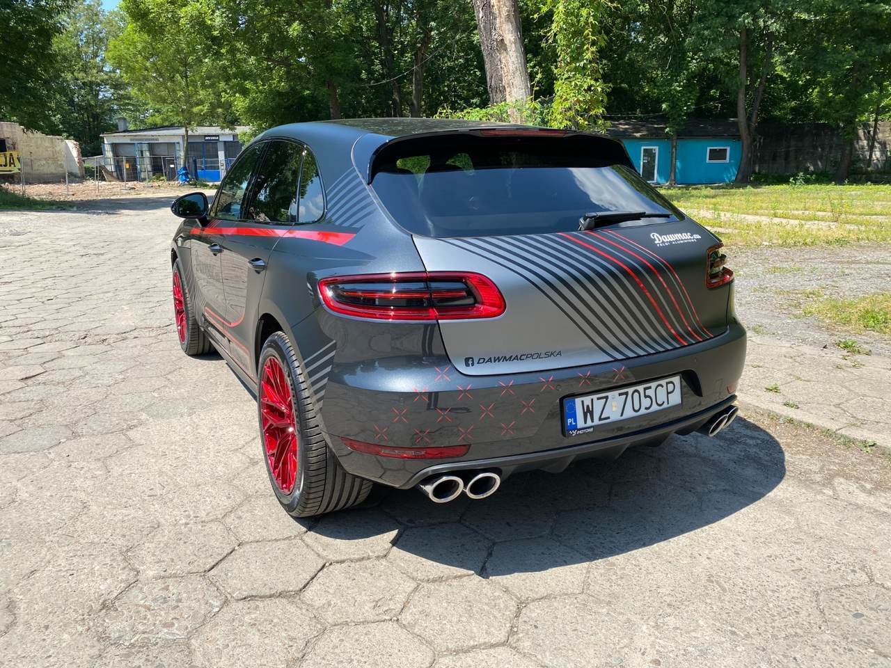 Concaver CVR1 20" 9,5J ET22 + 10,5J ET15 5x112 Candy Red - obrazek 17