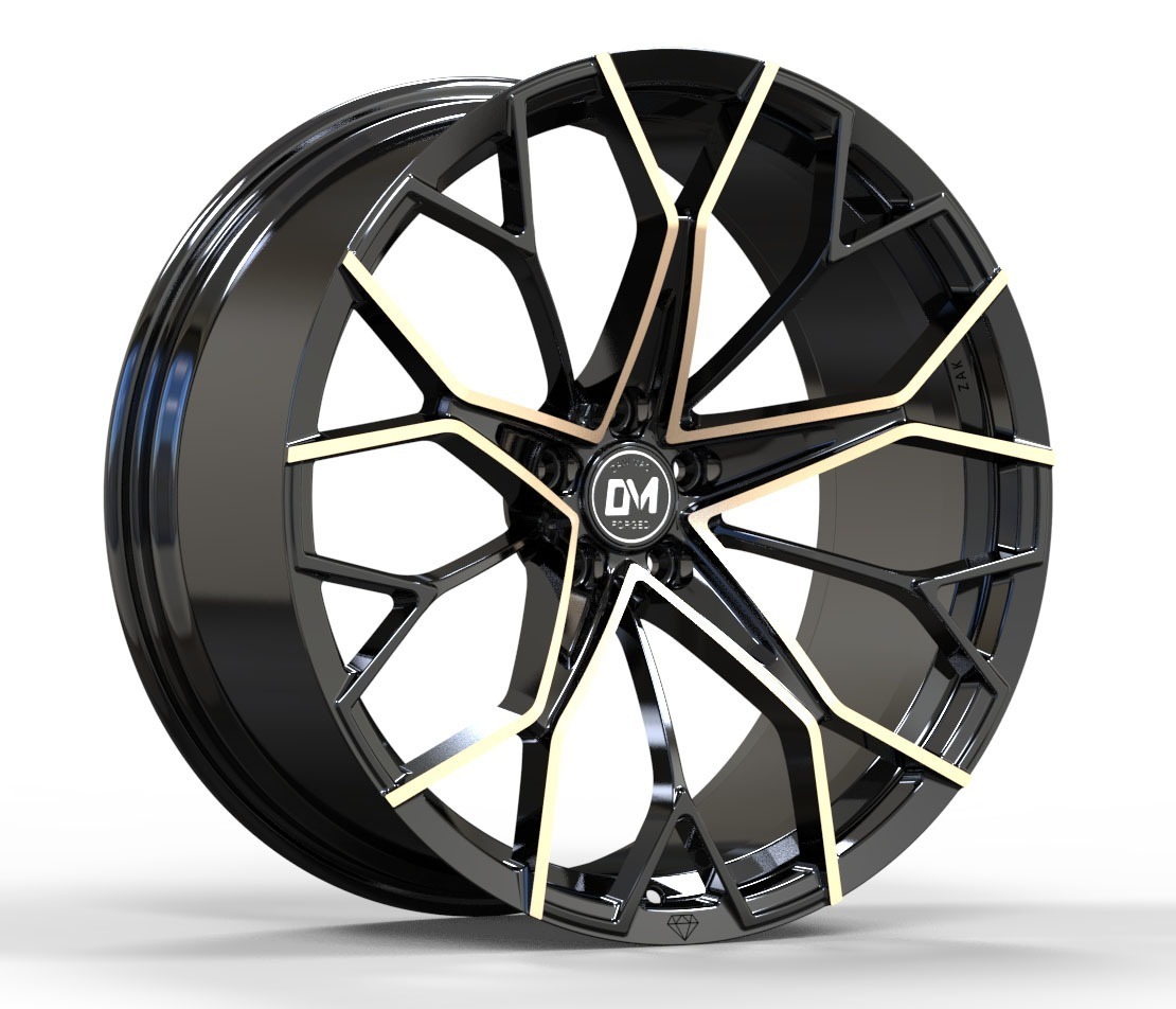 DAWMAC FORGED 21" 9,5J ET21 + 10J ET29 5x112 - obrazek 3