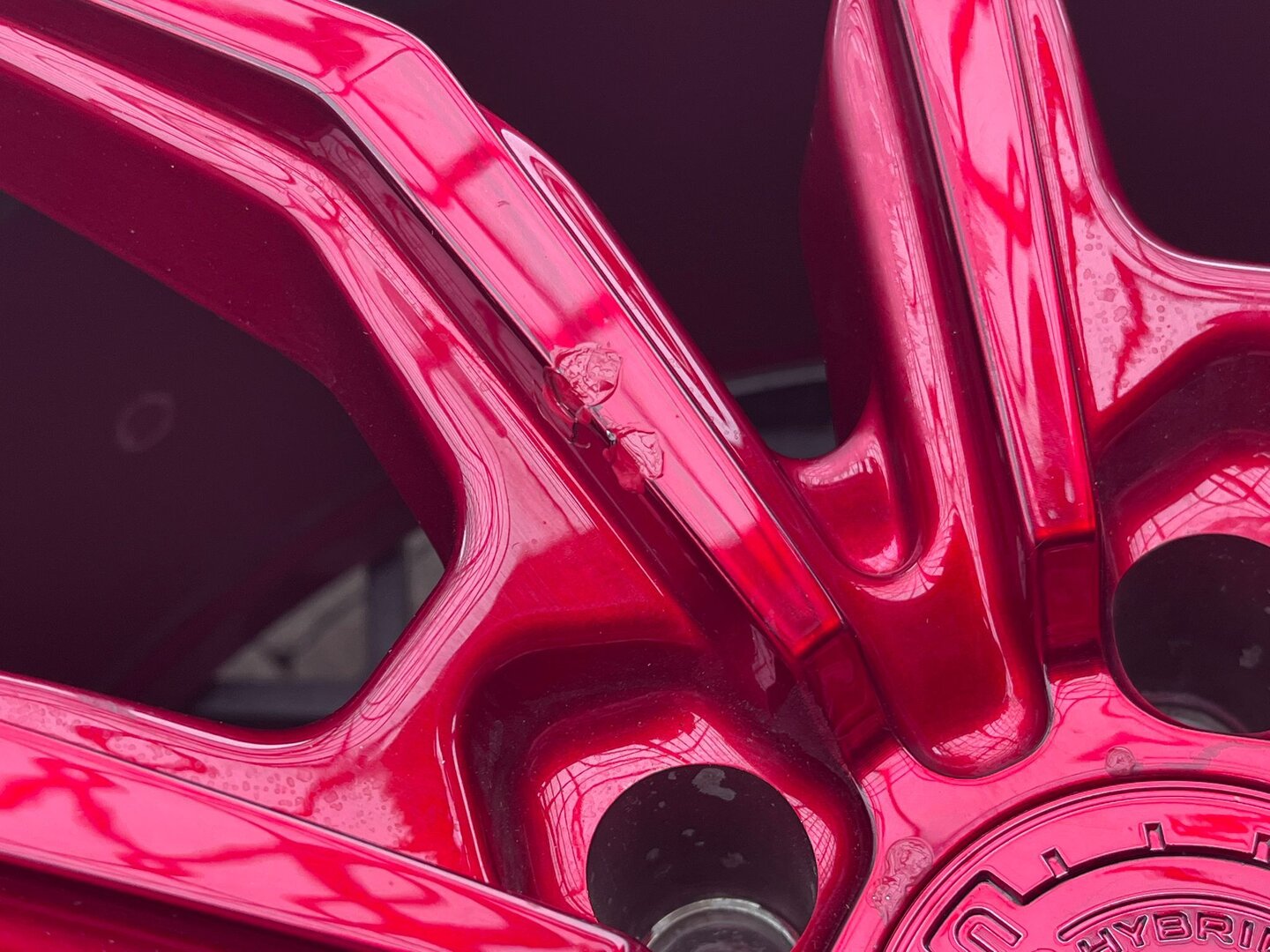 Concaver CVR1 20" 9,5J ET22 + 10,5J ET15 5x112 Candy Red - obrazek 4