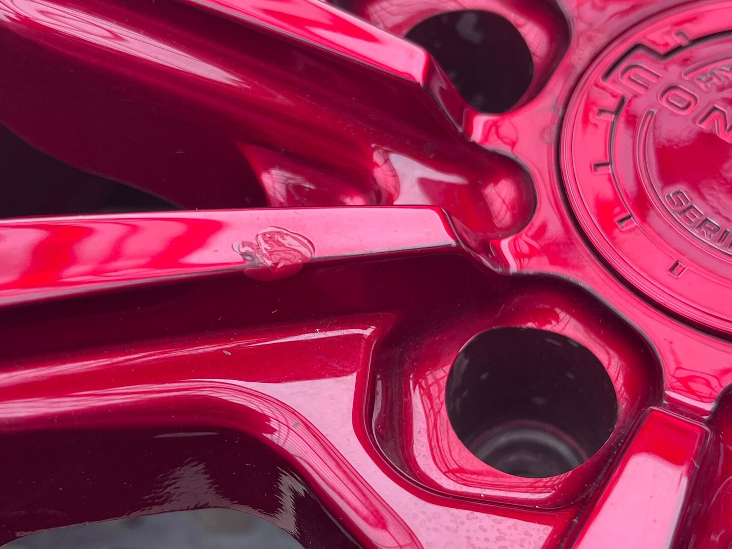 Concaver CVR1 20" 9,5J ET22 + 10,5J ET15 5x112 Candy Red - obrazek 5