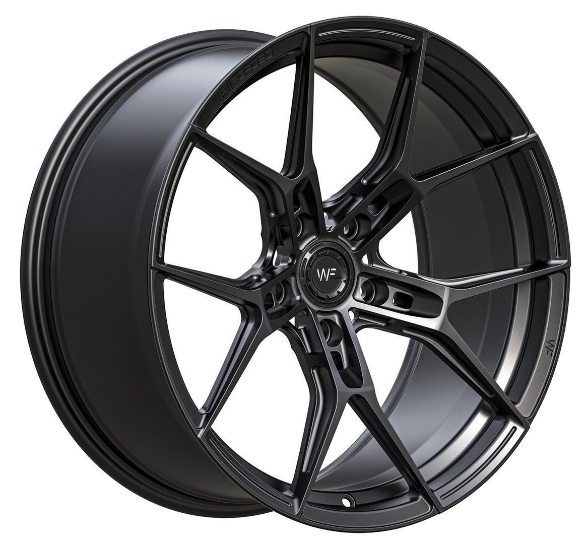 Wheelforce Race.One 19" 9J ET21 + 10,5J ET39 5x120 Deep Black - obrazek 2
