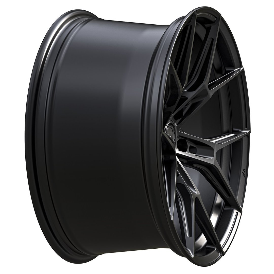 Wheelforce Race.One 19" 9J ET21 + 10,5J ET39 5x120 Deep Black - obrazek 4