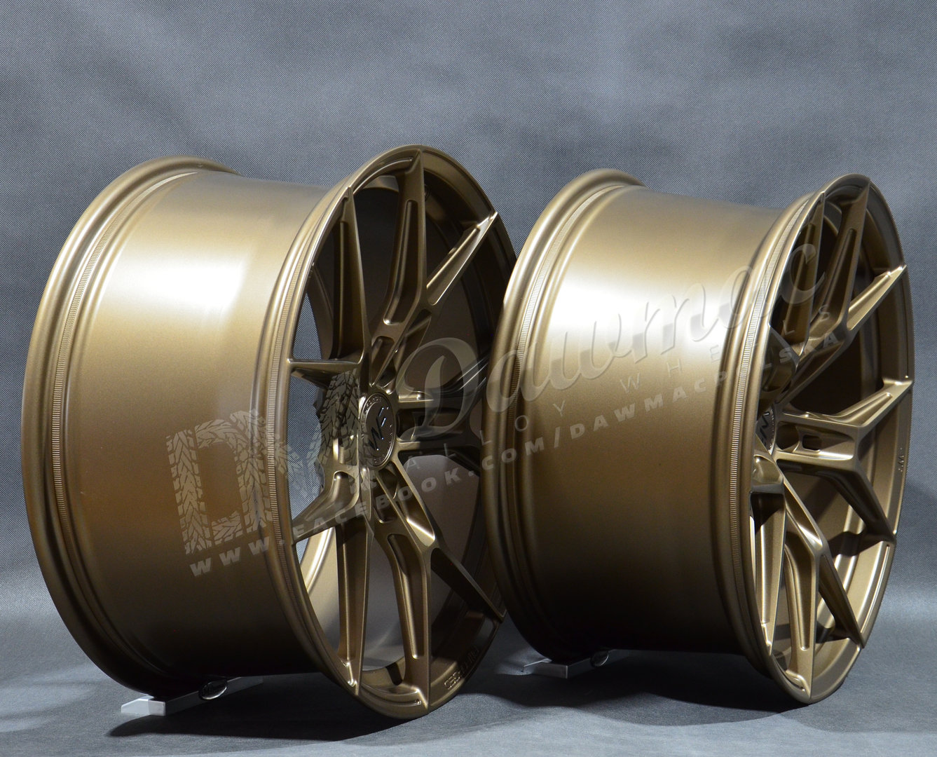 Wheelforce Race.One 19" 9J ET21 + 10,5J ET39 5x120 Satin Bronze - obrazek 5