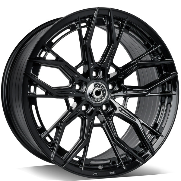 Wrath WF-15 19" 8,5J ET35 + 9,5J ET38 5x120 Black Glossy