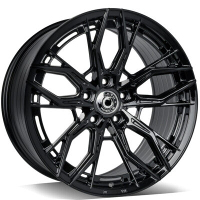 Wrath WF-15 19" 8,5J ET40 5x112 Black Glossy