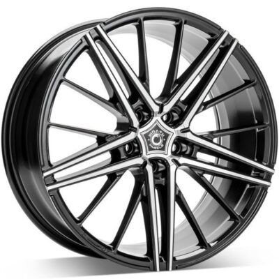 Wrath WF-5 19" 8,5J ET42 5x112 Black Polished