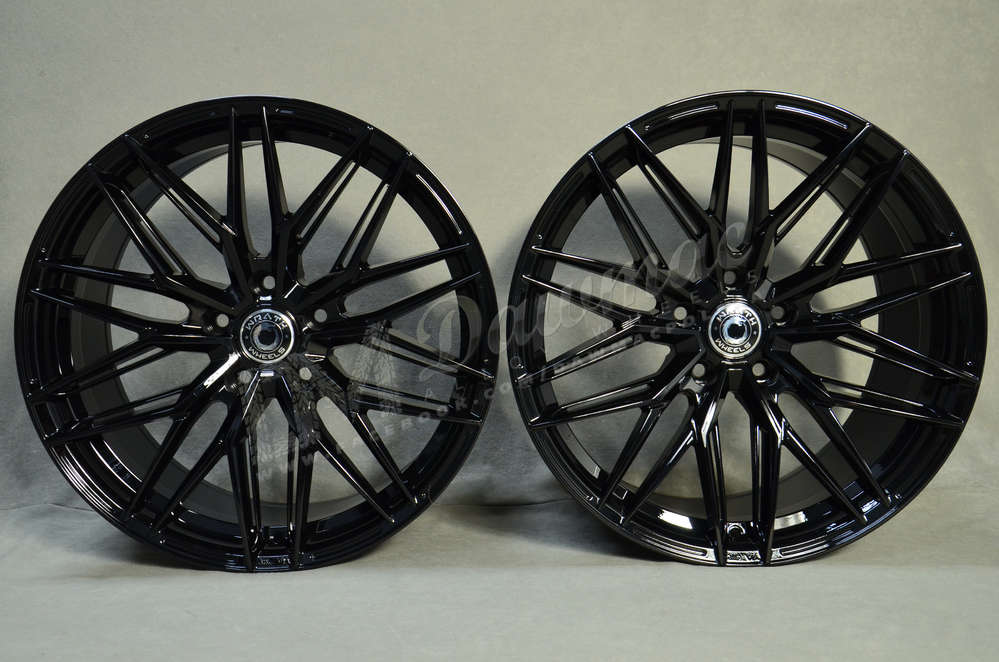 Wrath WF-9 19" 8,5J ET35 + 9,5J ET40 5x120 Black Glossy