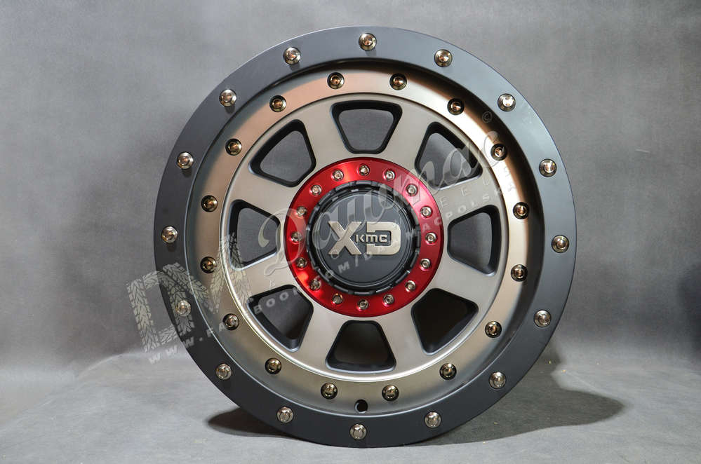 XD Wheels XD137 20" 9J 5x127/5x139,7 Satin Black w/Dark Tint