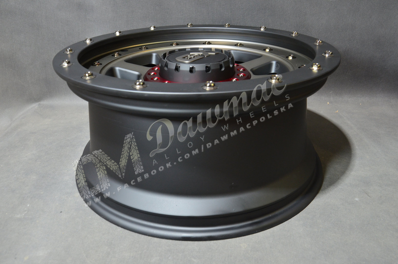 XD Wheels XD137 20" 9J 5x127/5x139,7 Satin Black w/Dark Tint - obrazek 6