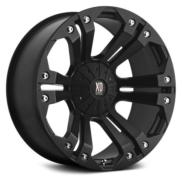 XD Wheels XD778 Monster 20" 9J ET18 5x127/5x139,7 Matte Black