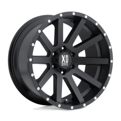 XD Wheels XD818 Heist 20" 10J ET-24 6x139,7 Satin Black