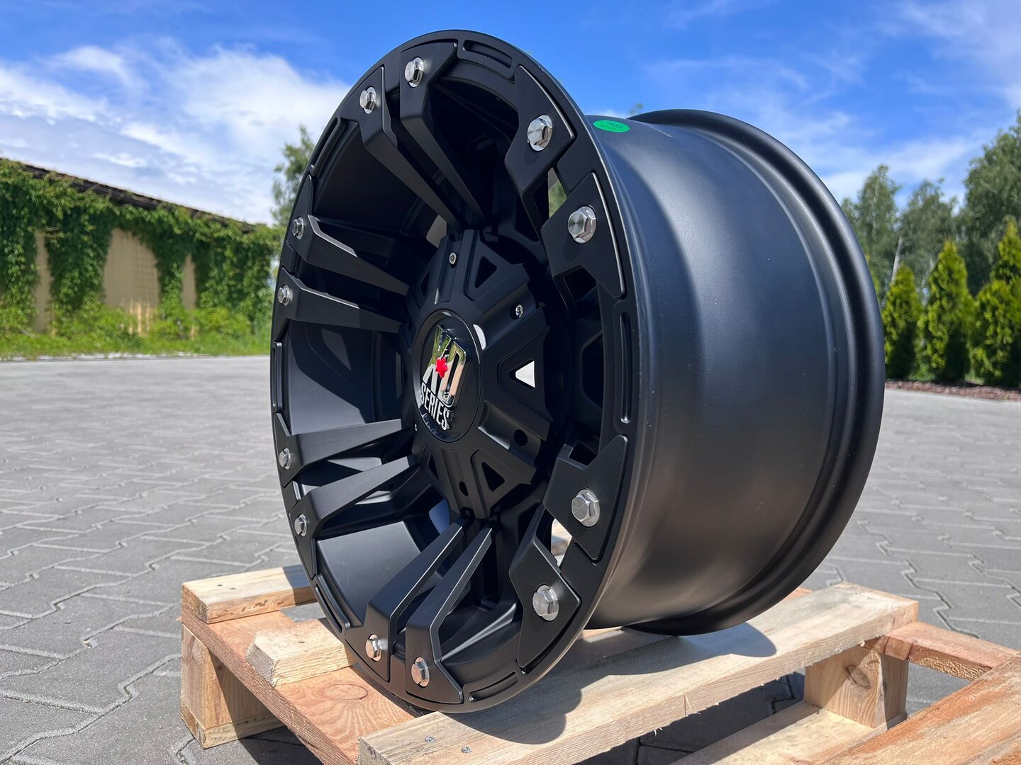 XD Wheels XD822 Monster 2 17" 9J ET-12 5x139,7/5x150 Matte Black - obrazek 4