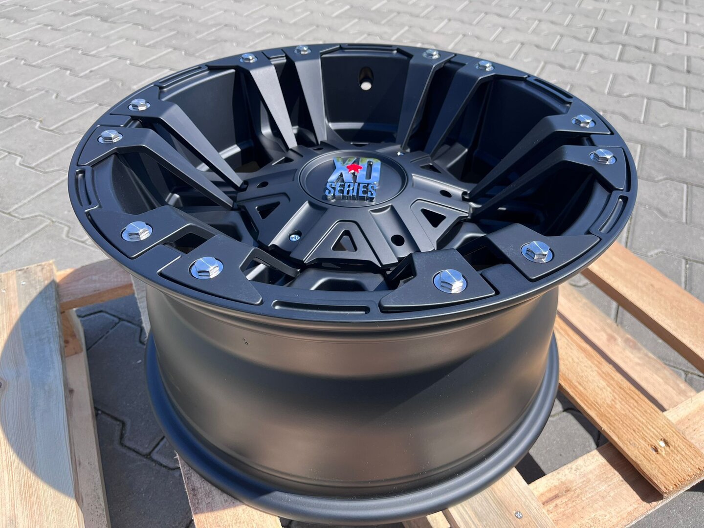 XD Wheels XD822 Monster 2 17" 9J ET-12 5x139,7/5x150 Matte Black - obrazek 5