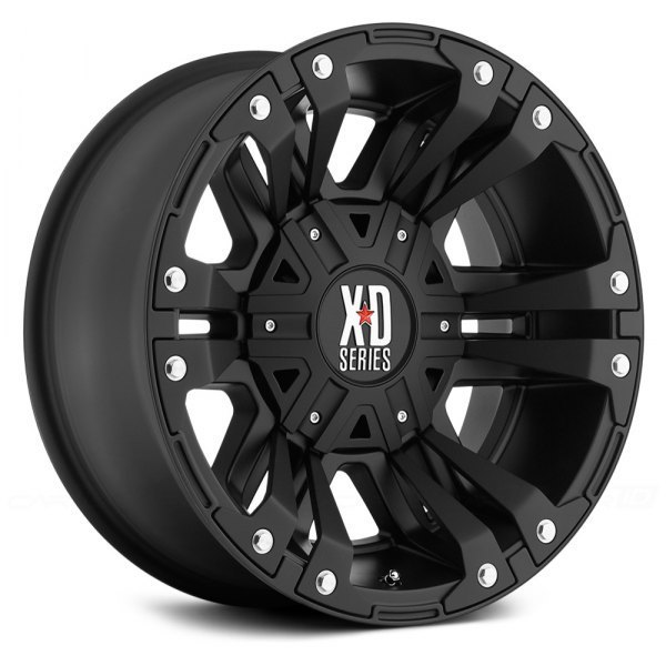 XD Wheels XD822 Monster 2 20" 9J ET0 5x127/5x139,7 Matte Black