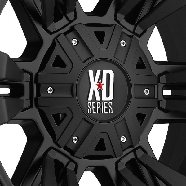 XD Wheels XD822 Monster 2 20" 9J ET0 5x127/5x139,7 Matte Black - obrazek 4
