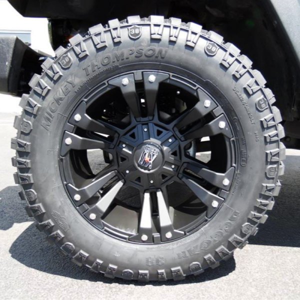XD Wheels XD822 Monster 2 20" 9J ET0 5x127/5x139,7 Matte Black - obrazek 5