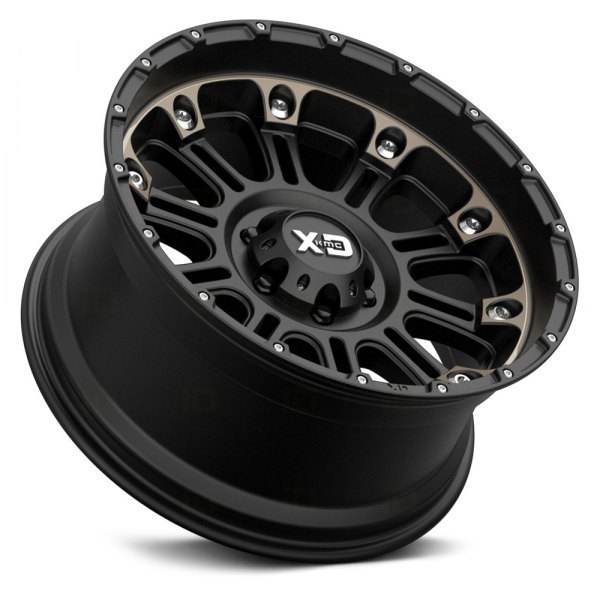 XD Wheels XD829 Hoss II 20" 9J ET-12 5x127 Satin Black Machined Dark Tint - obrazek 4