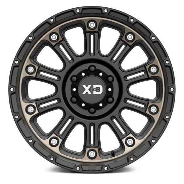 XD Wheels XD829 Hoss II 20" 9J ET0 6x139,7 Satin Black Machined Dark Tint - obrazek 3