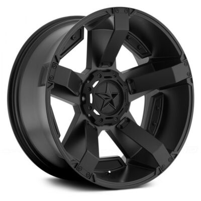 XD Wheels XD847 20" 10J ET-18 6x139,7 Satin Black w/ Gray Tint