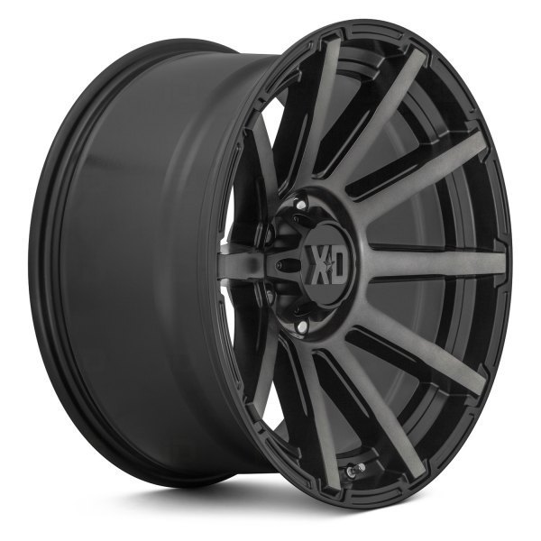 XD Wheels XD847 Outbreak 16" 8J ET10 6x114,3 Satin Black w/ Gray Tint - obrazek 4
