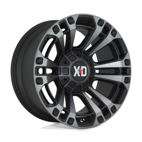 XD Wheels XD851 20" 9J ET0 6x135/6x139,7 Satin Black w/Grey Tint