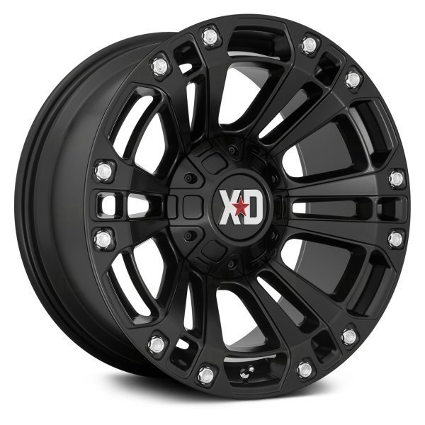 XD Wheels XD851 Monster 3 20" 9J ET18 6x135/6x139,7 Satin Black