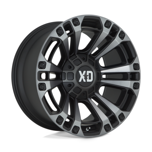 XD Wheels XD851 Monster 3 20" 9J ET18 6x135/6x139,7 Satin Black w/Grey Tint - obrazek 3