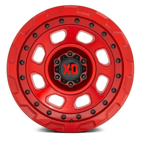 XD Wheels XD861 Storm 20" 10J ET-18 6x139,7 Candy Red - obrazek 3