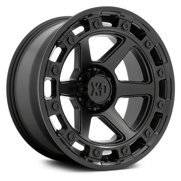 XD Wheels XD862 17" 9J ET0 6x139,7 Satin Black - obrazek 2