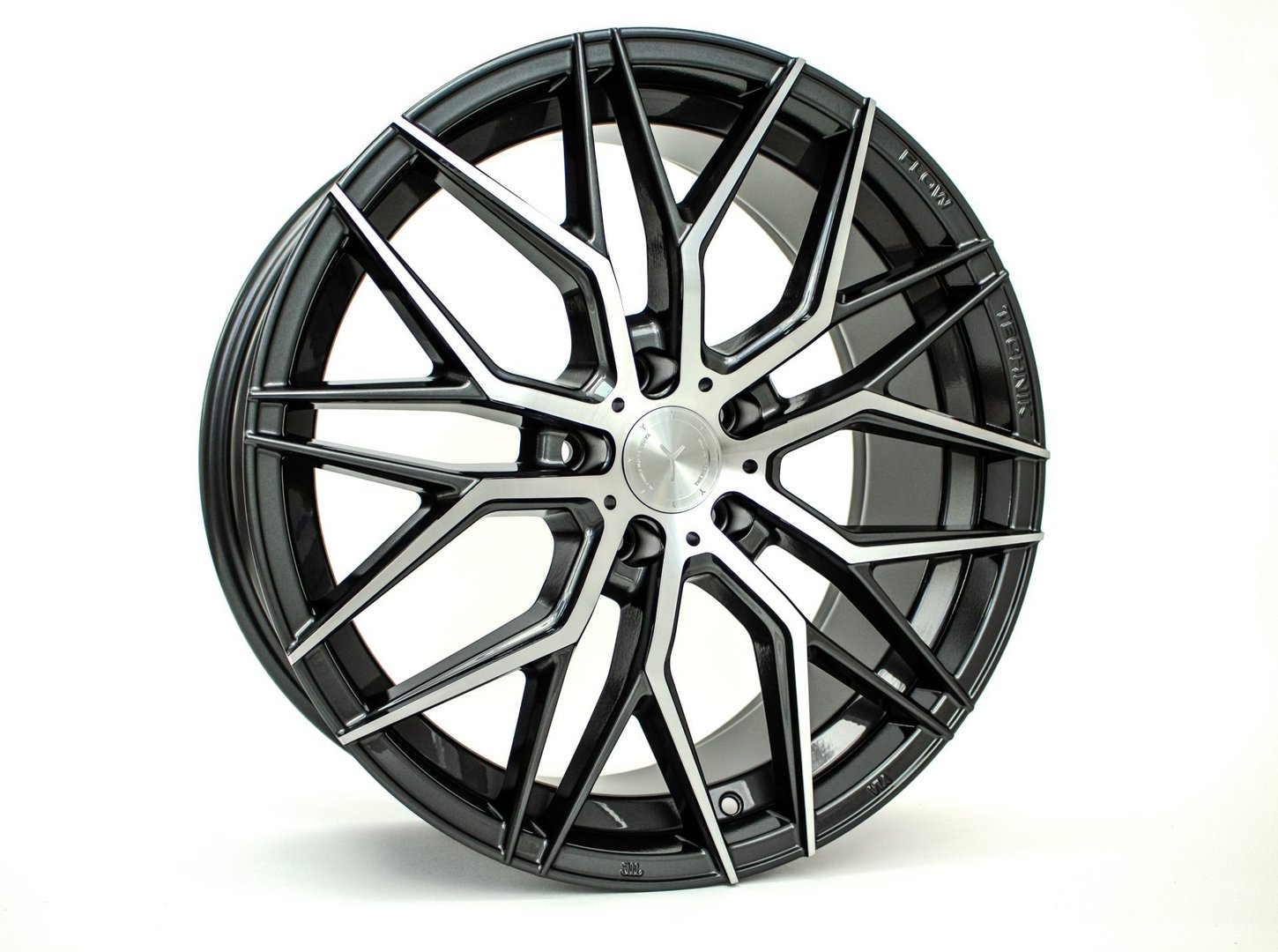 Yanar Wheels IST-34 19" 8,5J ET42 5x112 Anthracite Polished - obrazek 3