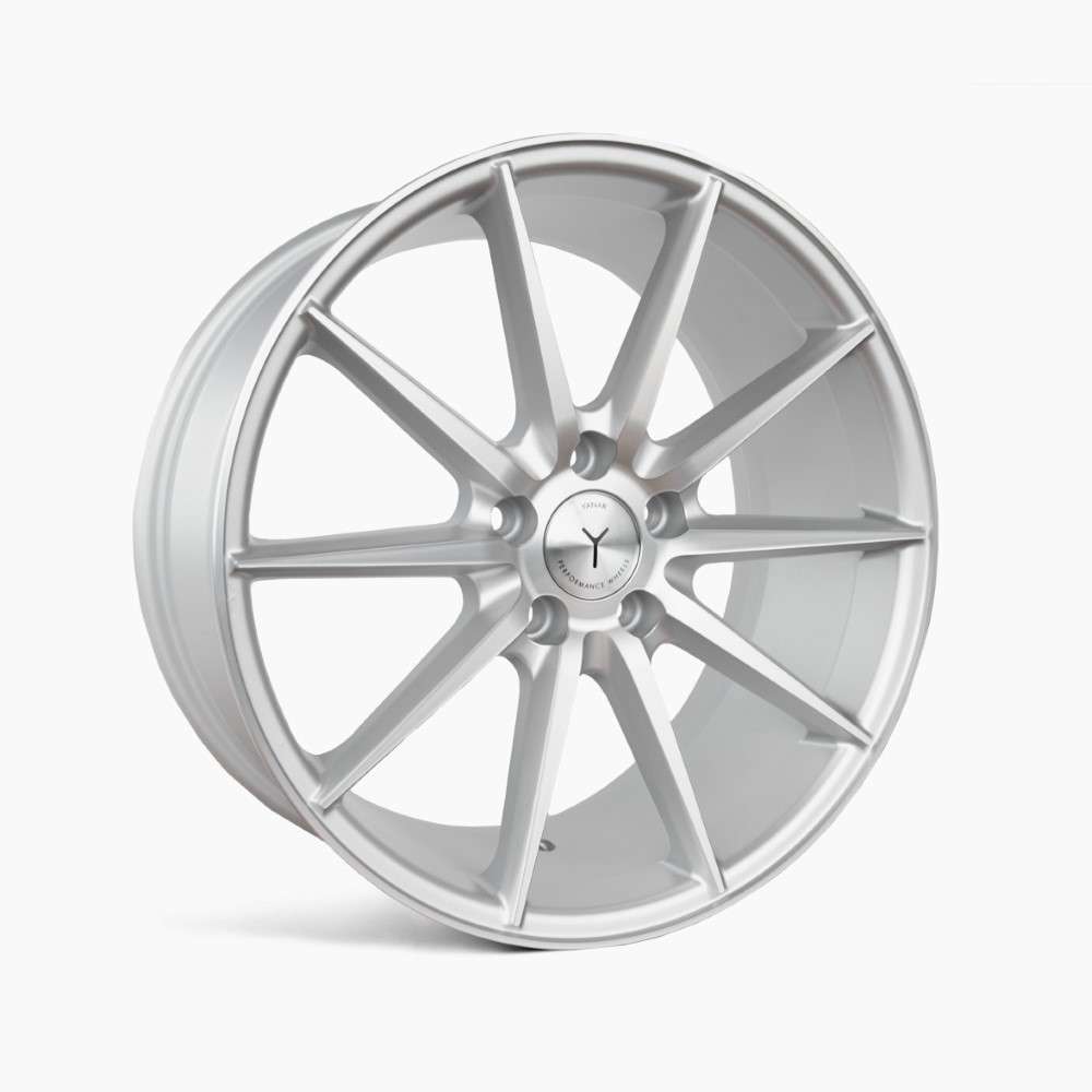 Yanar Wheels Y-NL21 18" 8J ET42 5x112 Matt Silver Machined