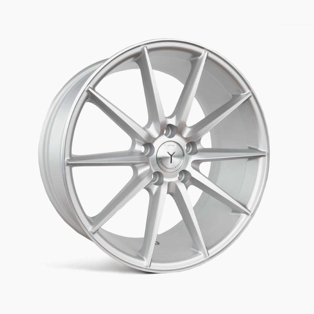 Yanar Wheels Y-NL21 18" 8J ET42 5x112 Matt Silver Machined - obrazek 2