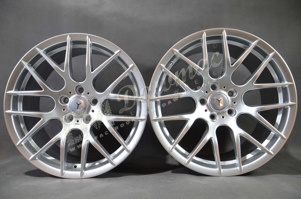Yanar Wheels Y-NL359 19" 9J ET33 + 10J ET37 5x120 Hyper Silver