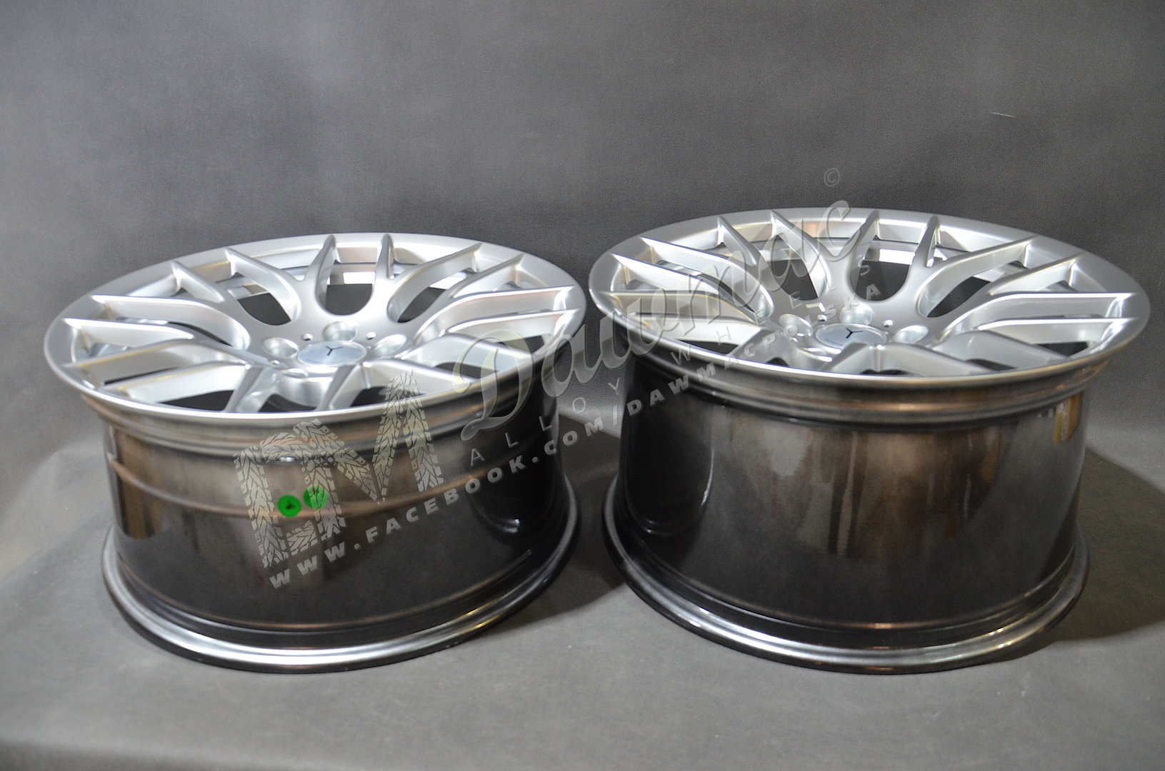 Yanar Wheels Y-NL359 19" 9J ET33 + 10J ET37 5x120 Hyper Silver - obrazek 7