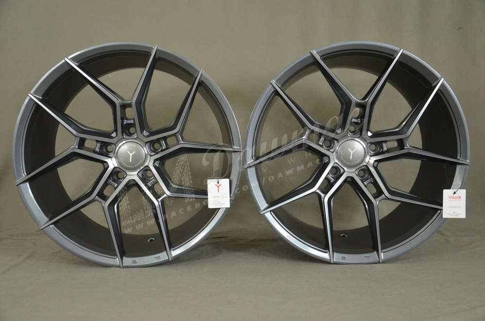 Yanar Wheels Y-NL45 19" 8,5J ET33 + 9,5J ET40 5x120 Carbon Machined