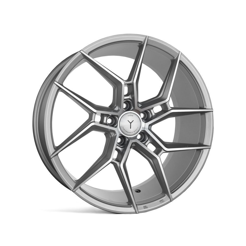 Yanar Wheels Y-NL45 19" 8,5J ET42 5x112 Silver Machined - obrazek 2