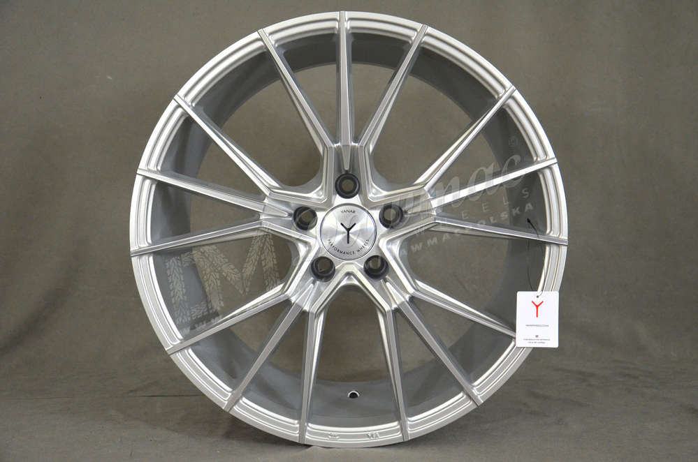 Yanar Wheels Y-NL47 19" 8,5J ET30 5x112 Silver Machined Face