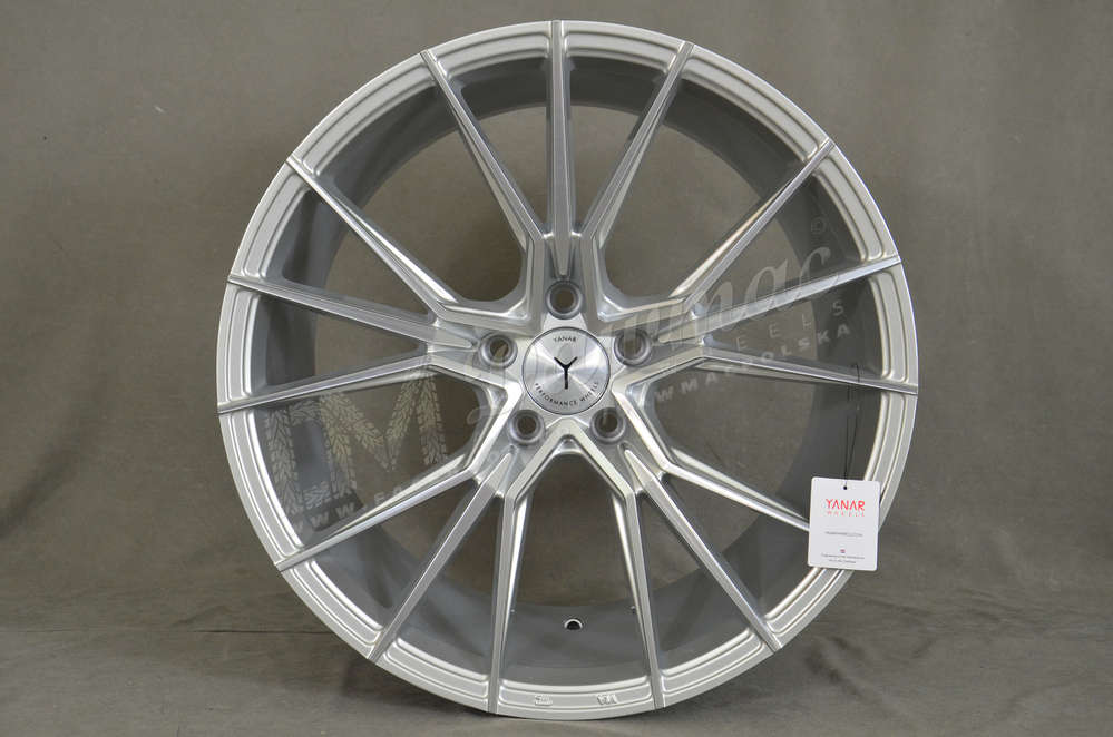 Yanar Wheels Y-NL47 19" 9,5J ET35 5x112 Silver Machined Face
