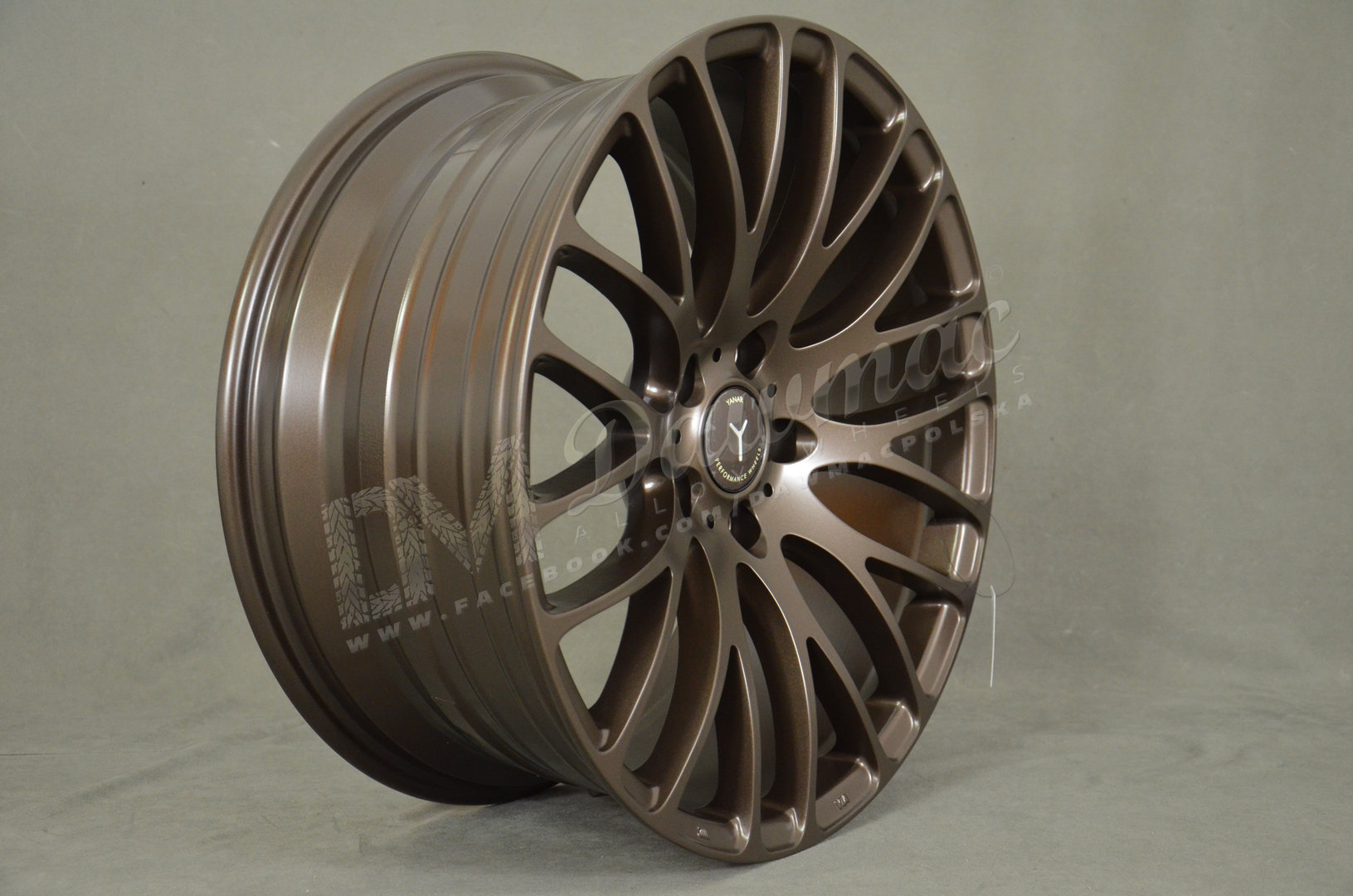 Yanar Wheels Y-NL9 19" 8,5J ET33 5x120 Matte Bronze - obrazek 4