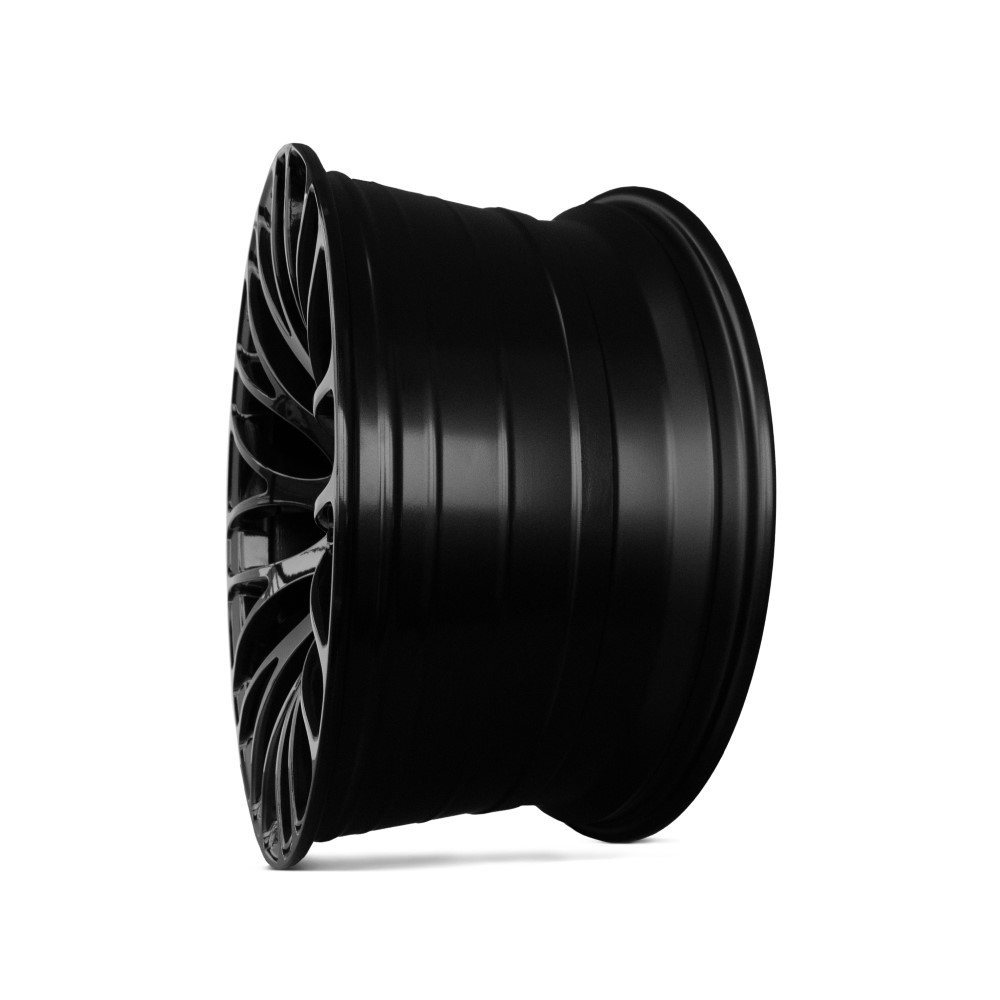 Yanar Wheels Y-NL9 19" 8,5J ET33 + 9,5J ET40 5x120 Gloss Black - obrazek 3
