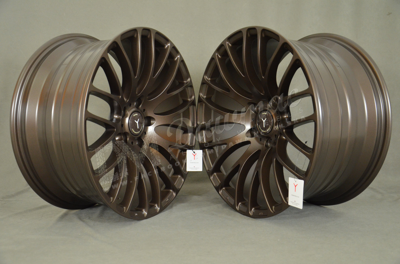 Yanar Wheels Y-NL9 19" 8,5J ET33 + 9,5J ET40 5x120 Matte Bronze - obrazek 3