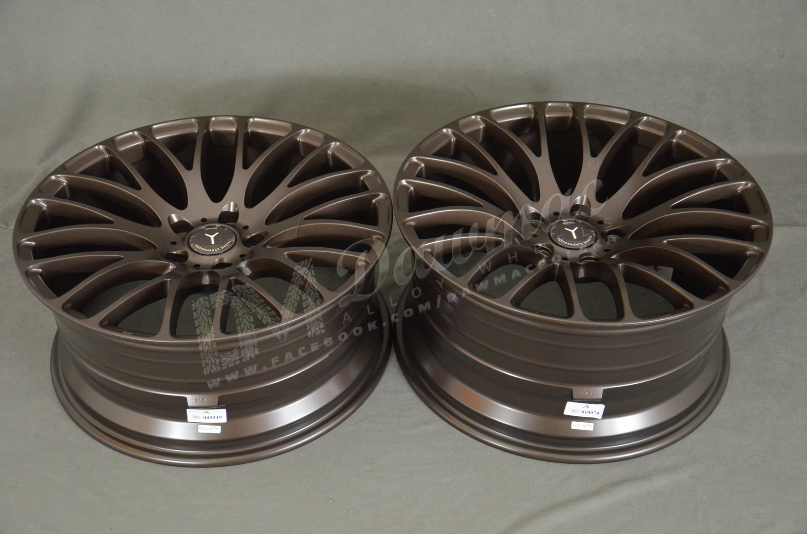 Yanar Wheels Y-NL9 19" 8,5J ET33 + 9,5J ET40 5x120 Matte Bronze - obrazek 6