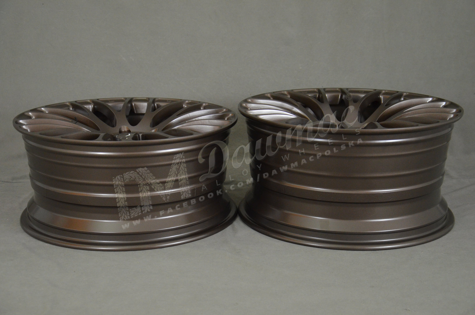 Yanar Wheels Y-NL9 19" 8,5J ET33 + 9,5J ET40 5x120 Matte Bronze - obrazek 7