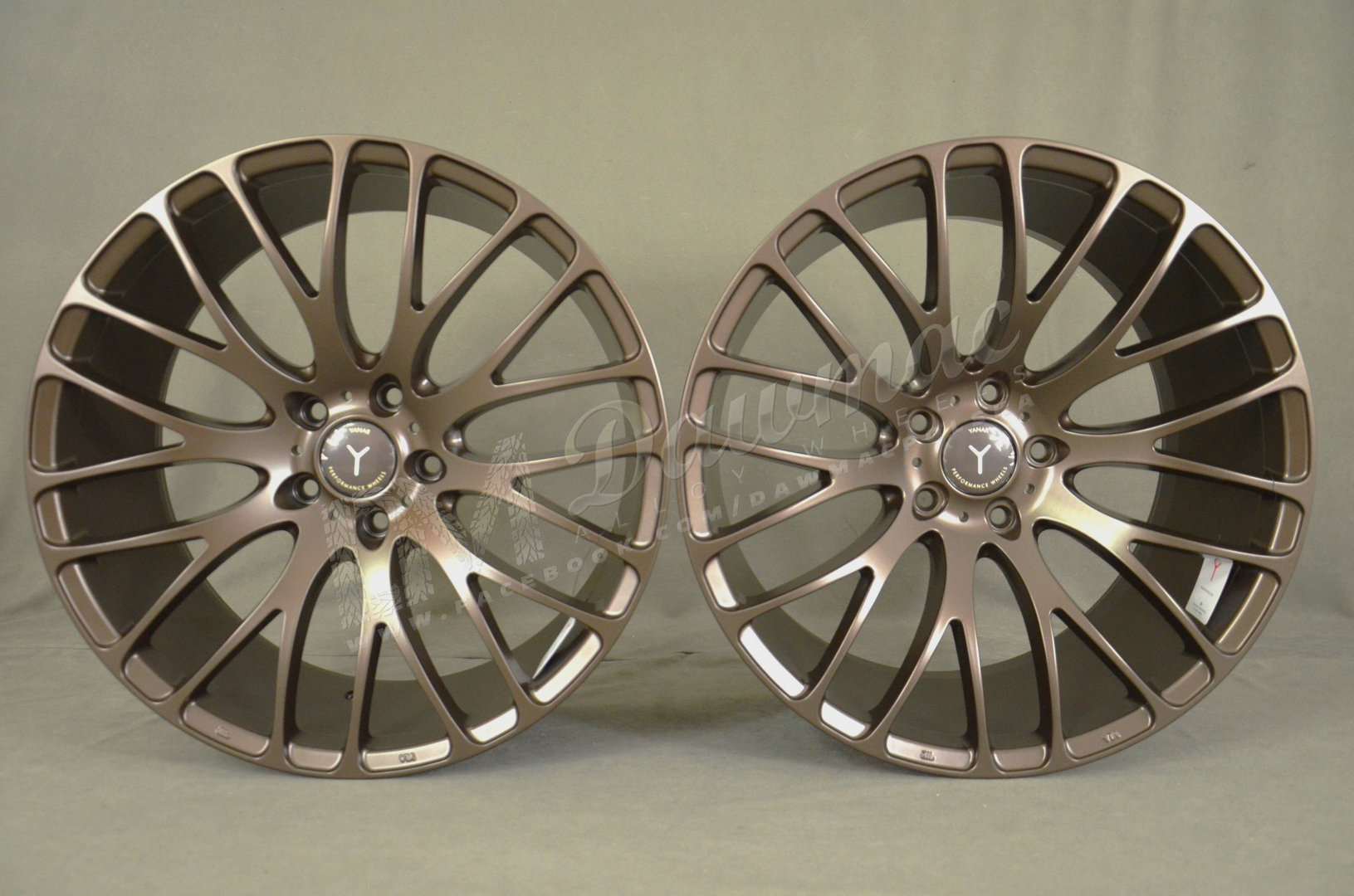 Yanar Wheels Y-NL9 20" 8,5J ET33 + 10J ET43 5x120 Matte Bronze - obrazek 2