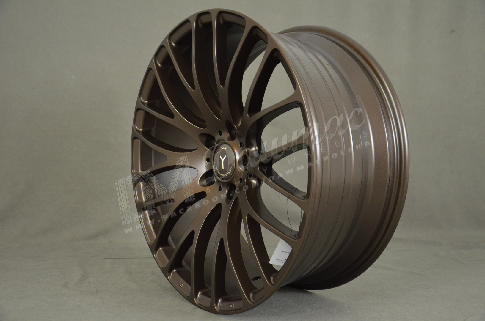 Yanar Wheels Y-NL9 20" 8,5J ET33 5x120 Matte Bronze - obrazek 3