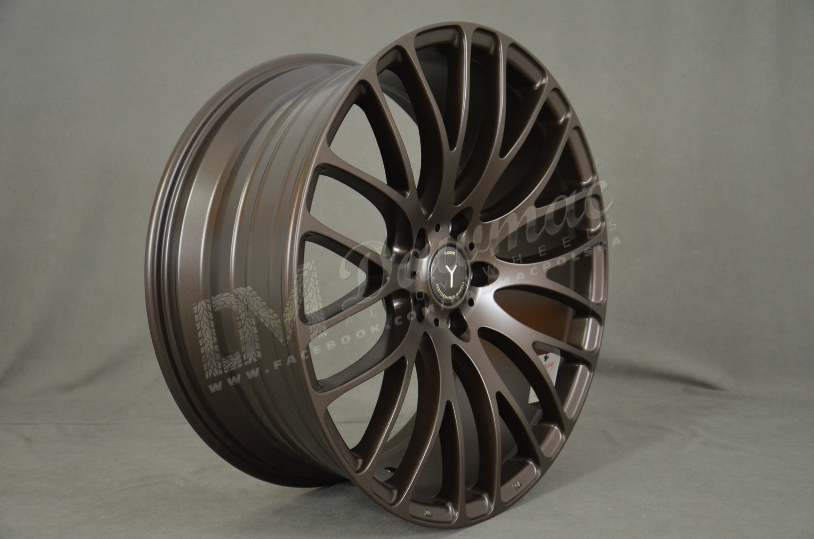Yanar Wheels Y-NL9 20" 8,5J ET33 5x120 Matte Bronze - obrazek 4