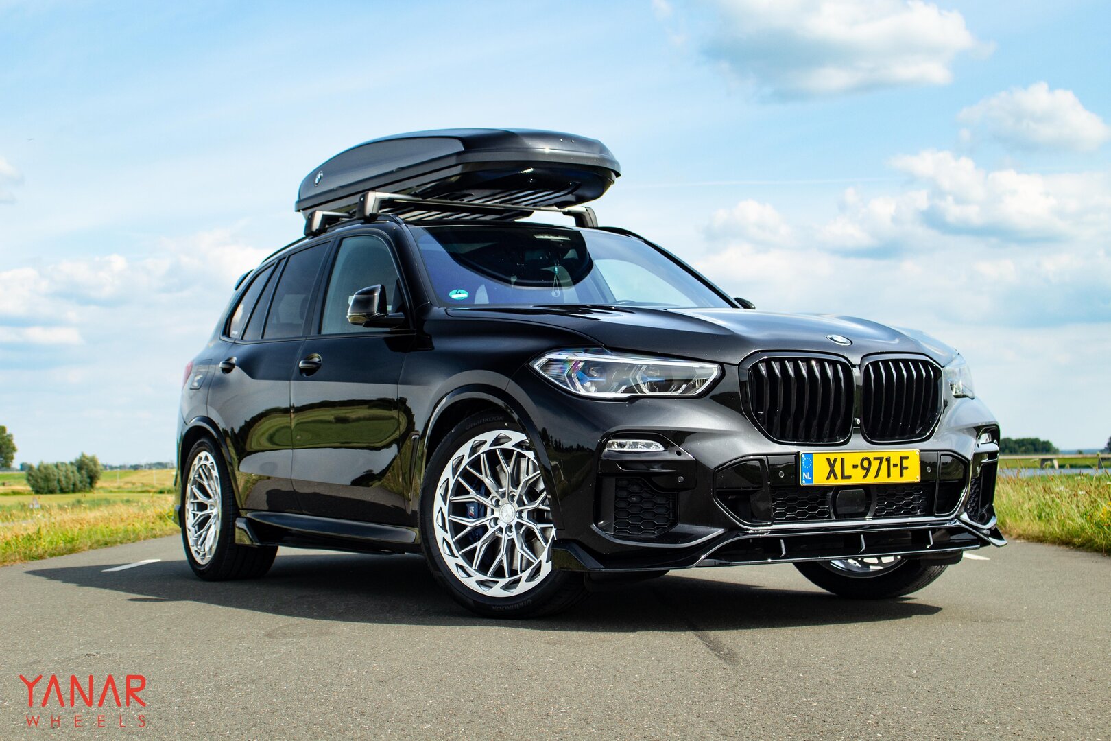 Yanar Wheels ZWO-083 21" 9J ET30 + 10,5J ET42 5x112 Silver Machined - obrazek 7