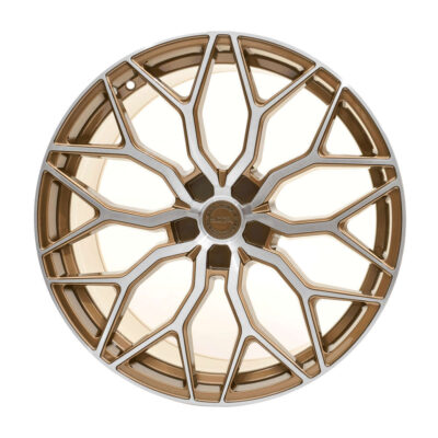 Yota Wheels YP1 20" 9J ET20-ET40 BLANK Gloss Bronze Brushed Face